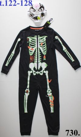 Costume squelette / Skelett  t. 122 - 128    NEU!