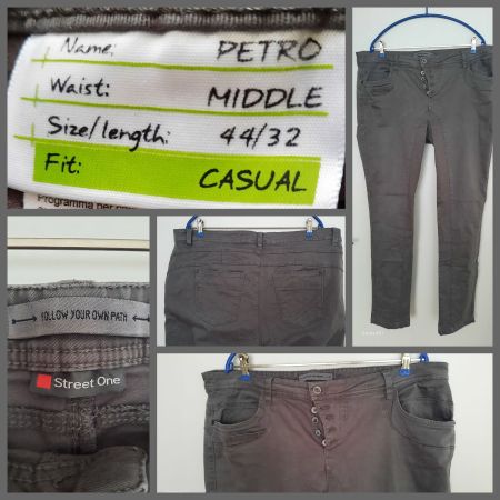 ***STREET ONE*** Hose Gr 44 grau