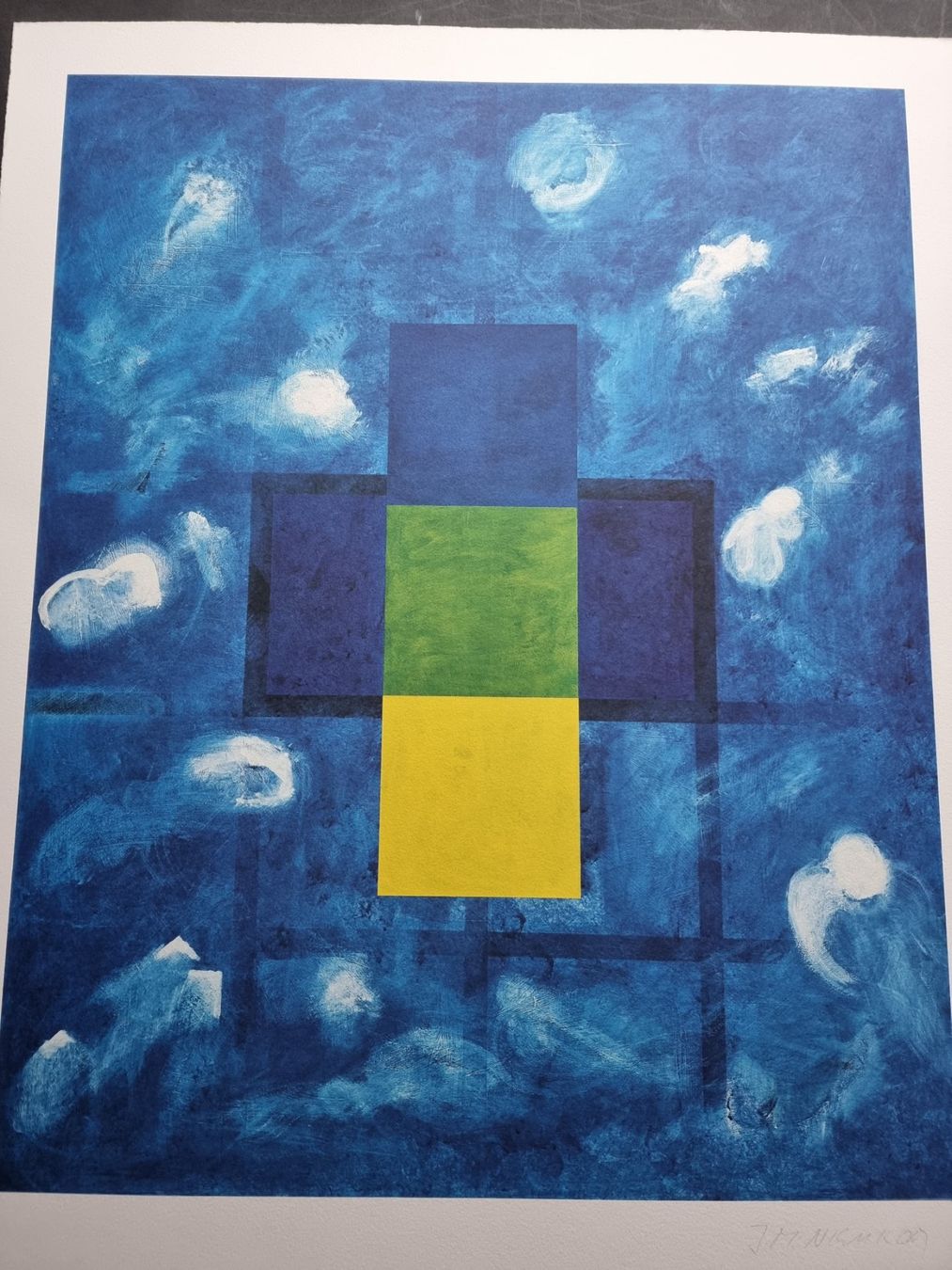 Grafica & Litografie: JEAN-MICHEL NEUKOMM LITHOGRAPHIE SIGNIERT – Usato da Gersau venduto da grafik-kunst 1