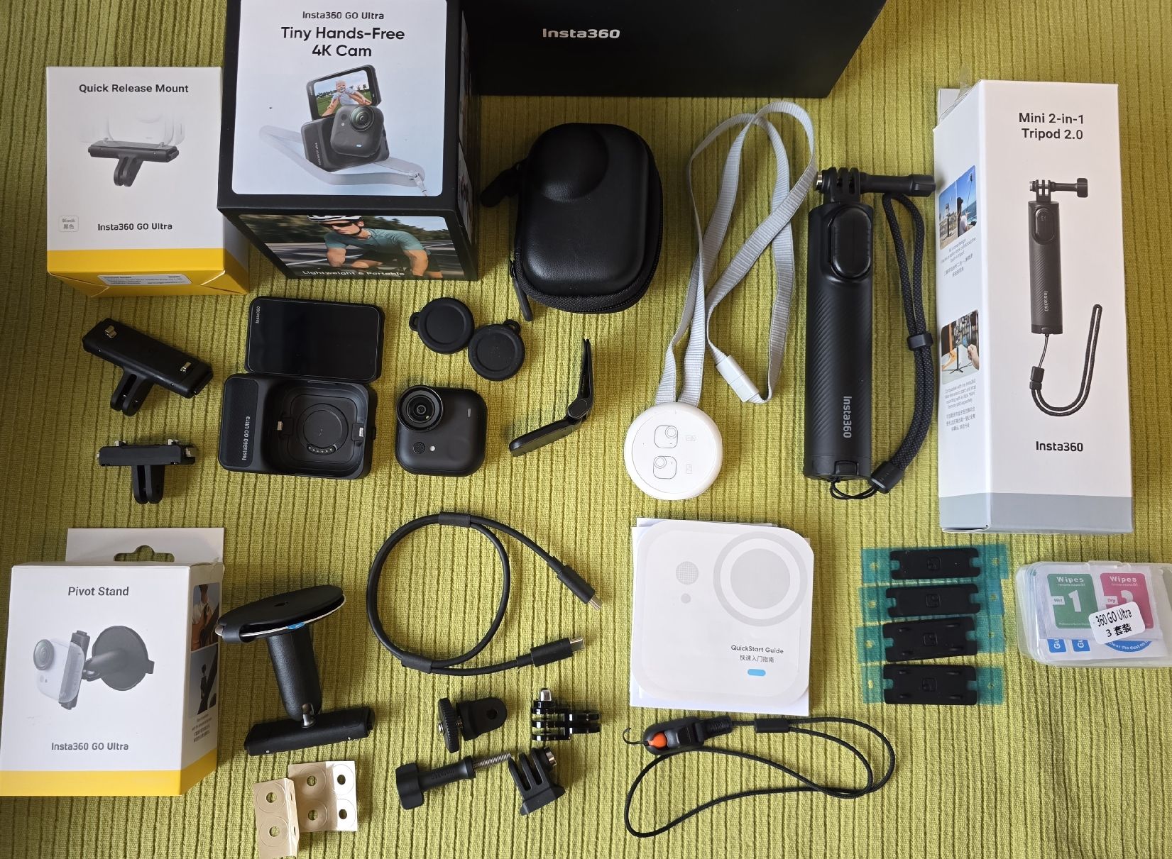 Insta360 Action Cam: Insta360 Go Ultra Creator Bundel – Usato da Wittnau venduto da ovi1212 1