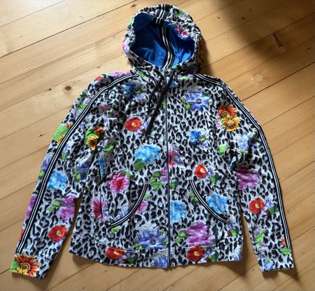 MARCCAIN Damen Jacke bedruckt Grösse N4 guter Zustand