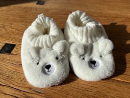 Next Baby - Finken -  Baby Haussschuhe - Grösse: 80/86