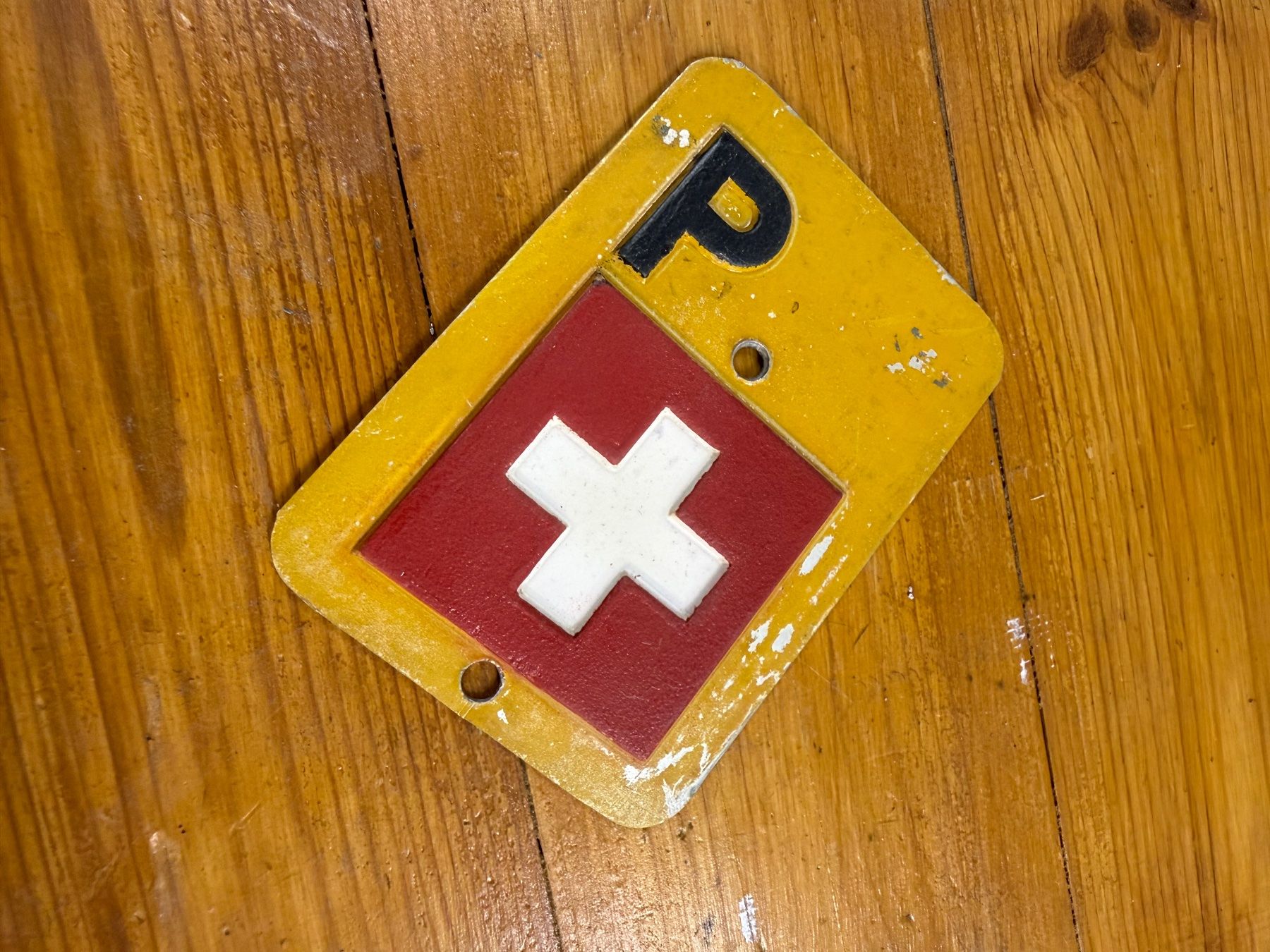 Schilder: Post PTT Anhänger Schild 1968 – Gebraucht aus Hagenbuch ZH von buell06 3