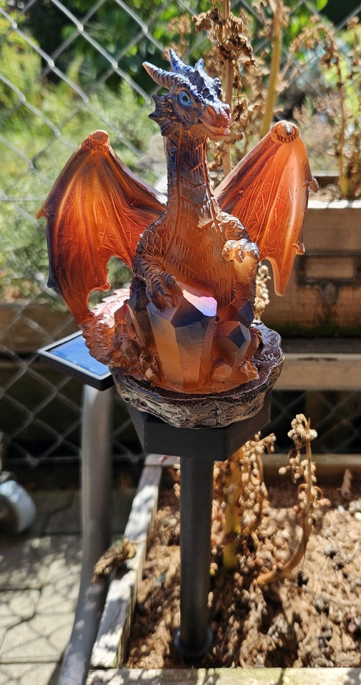 Lampade: Drachen Solar-Leuchte (1 Stk) – Nuovo (secondo la descrizione) da Unterkulm venduto da Beljasch