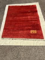 Gabbeh 160x140cm Teppich handgeknüpft sauber