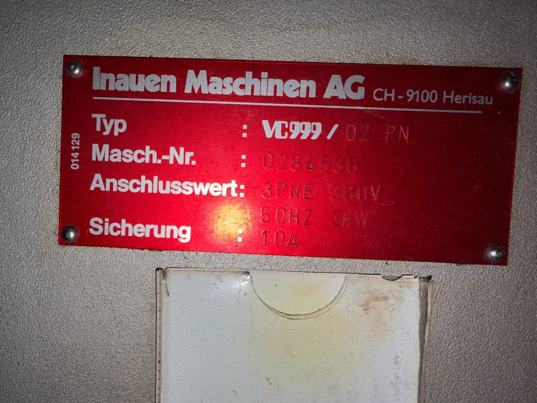 Vc999 Tutte le macchine: Vakuummaschine VAC 999 – Usato da Rothrist venduto da Pamosliq 1