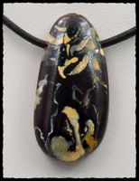 ♛ YOWAH OPAL FROM AUSTRALIA mit Kette 925 Silber