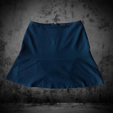 Skirt Massimo Dutti Blue Deep Women 38