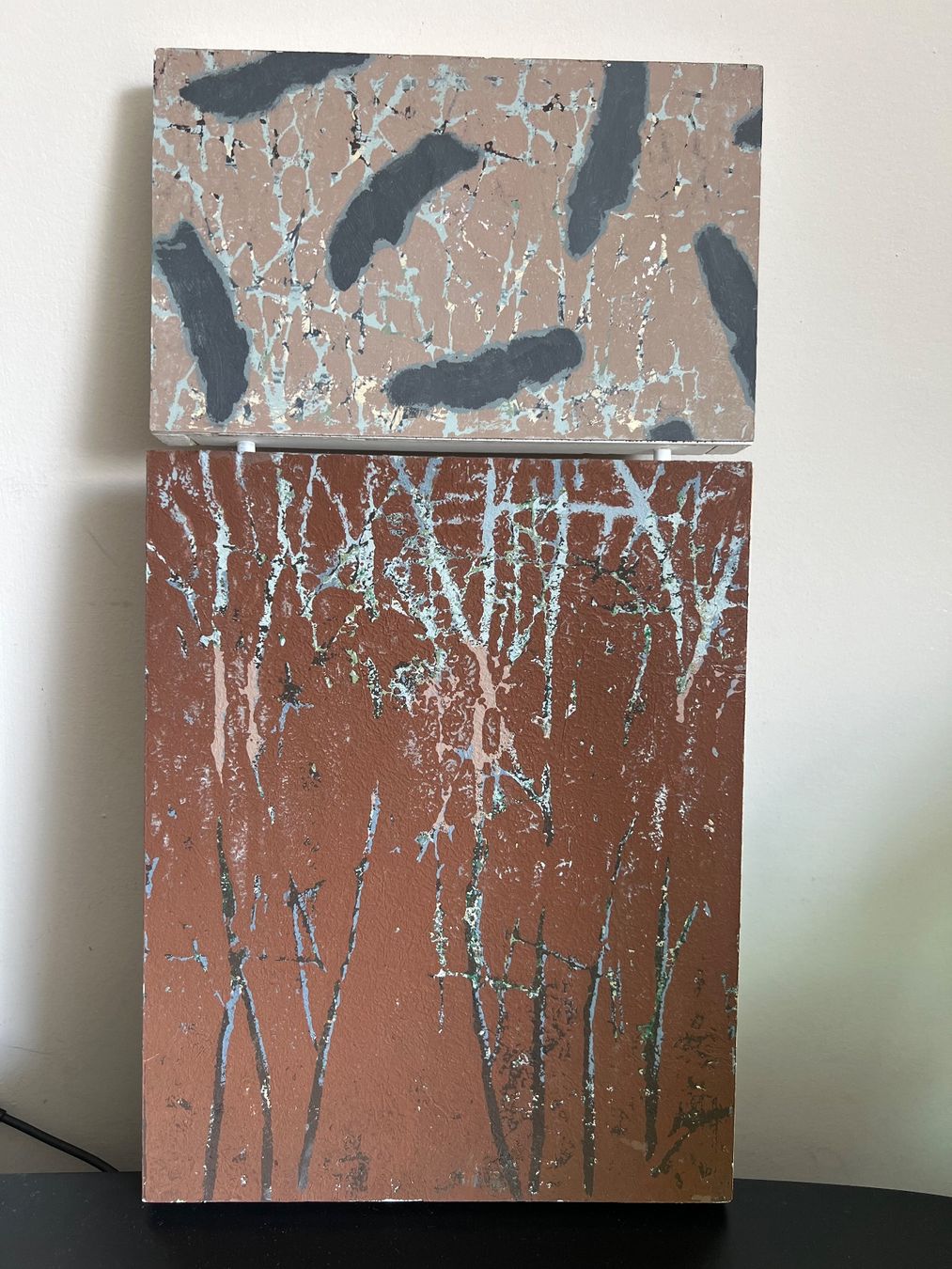 Dipinti: Elisabeth Moers Original Gemälde "Sommerflieder", 1998 – Usato da Jona venduto da Sariksa 1