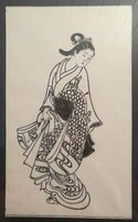 Estampe japonaise nihon fuzoku zue