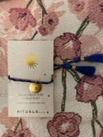 Rituals Armband Bracelet Blau Gold verstellbar Neu Tiny mira