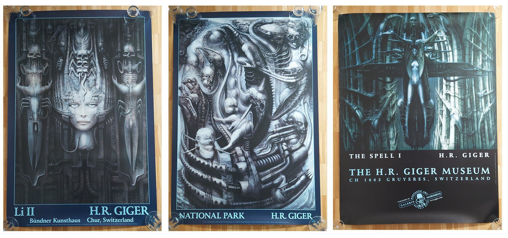 Foto & Immagini: 3 x H.R. Giger Poster – Usato da Arlesheim venduto da Jokerman69