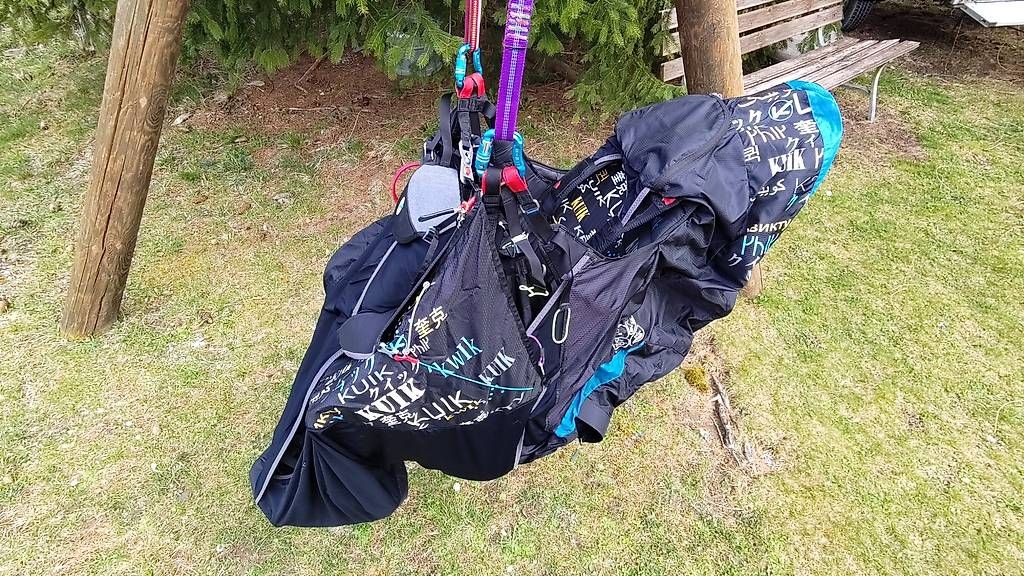 Sport dell'aria & Aquiloni: Sellette de parapente Kortel Kuik 2 avec cocon – Usato da Plan-les-Ouates venduto da Tuxlys 4