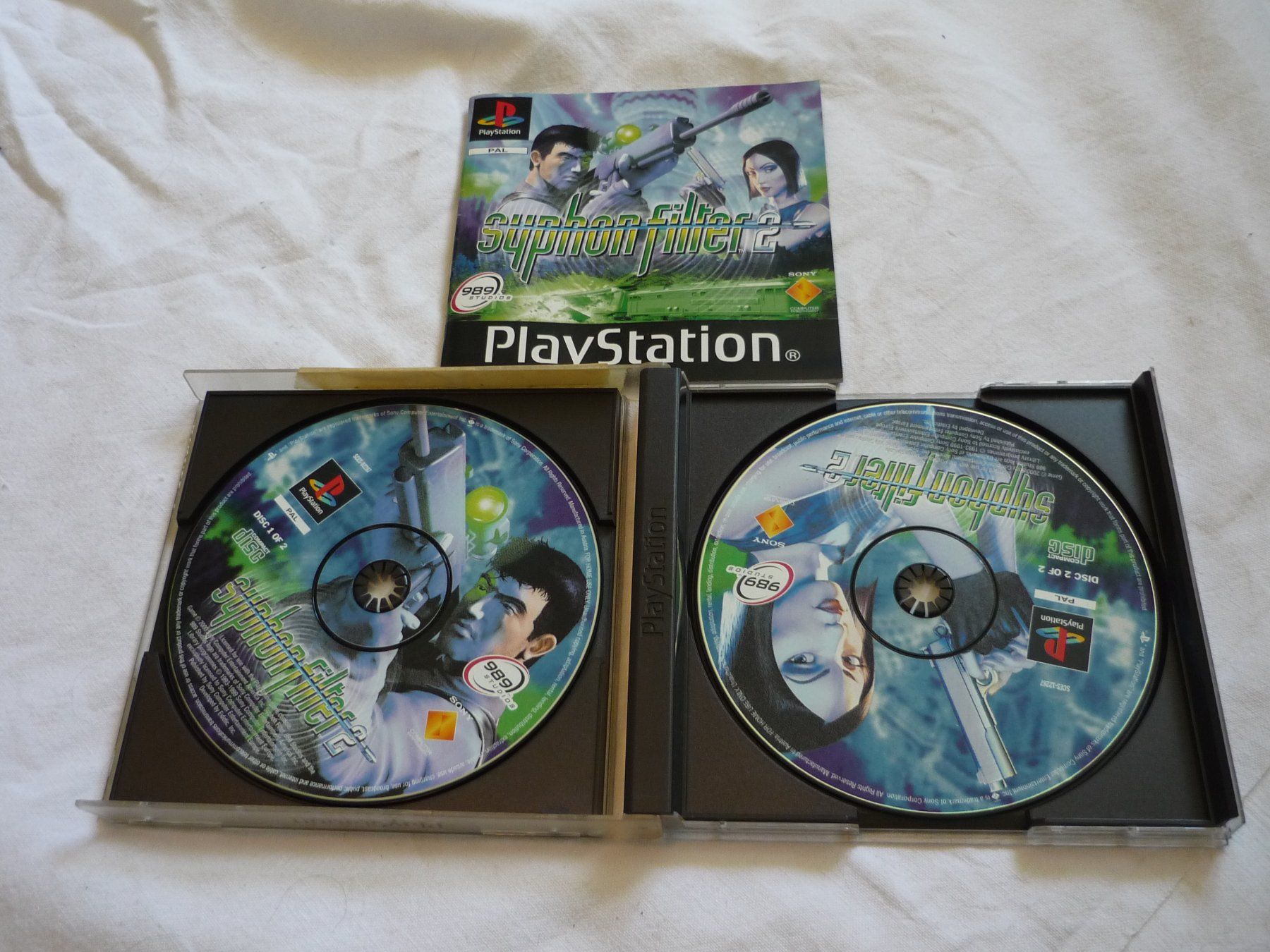 Sony Jeux: Videospiel - PS1 Playstation - Syphon Filter 2 – D'occasion à Beringen par zzRegal 3