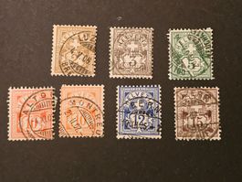 CH 1906 Ziffermuster 80-85 SBK Fr. 226.50
