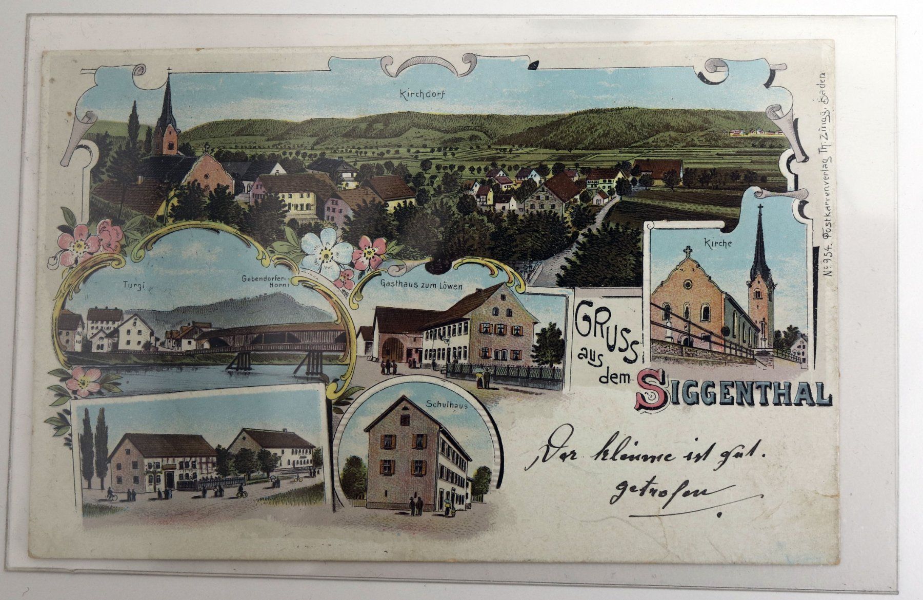 Cartoline postali: Alte Ansichtskarte Siggental mit diversen Motiven, Postve... – Usato da Lausen venduto da mexico81