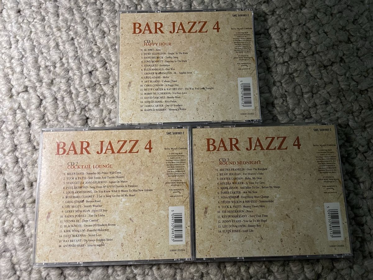 CDs: 3x Bar Jazz 4 – Gebraucht aus Reinach AG von trigger7811 2