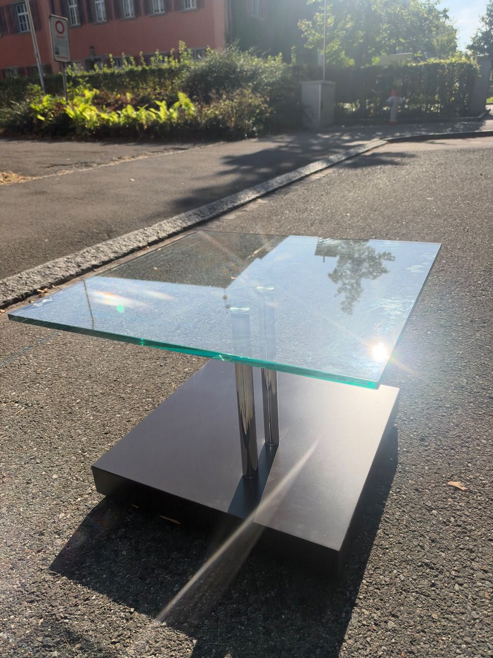 Tavoli: Ronald Schmitt Designer Glastisch Couchtisch – Usato da Zürich venduto da 888simon888 7
