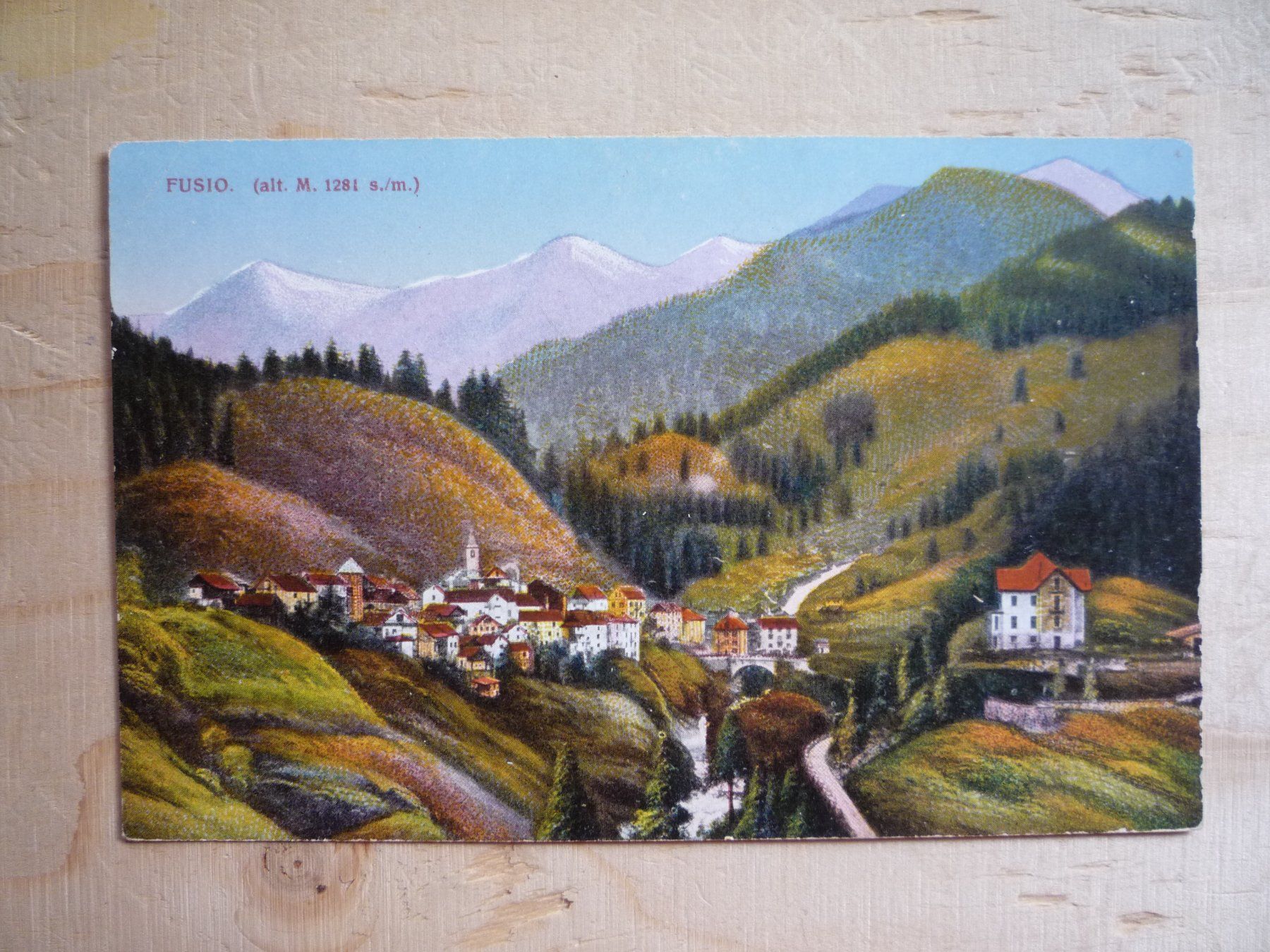 Ansichtskarten: Fusio, 3099 – Gebraucht aus Rieden SG von Brockehuesli
