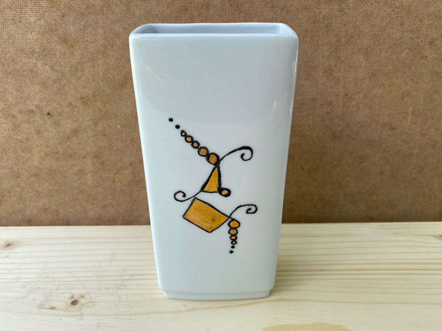 Vasen & Gefässe: schöne Gerold-Porzellan Vase – Gebraucht aus Feldbach von Olive1 2
