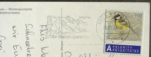 Cartes postales: WENGEN – D'occasion à Jona par philajona 1