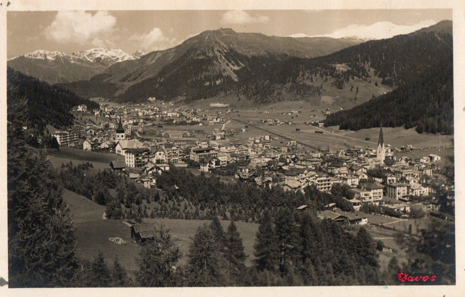 Cartoline postali: Davos – Nuovo (secondo la descrizione) da Melano venduto da pisonsdro