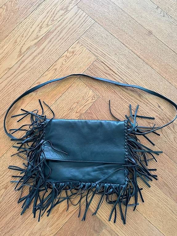 Borse da donna: Ledertasche mit Fransen – Usato da Bern venduto da anolba