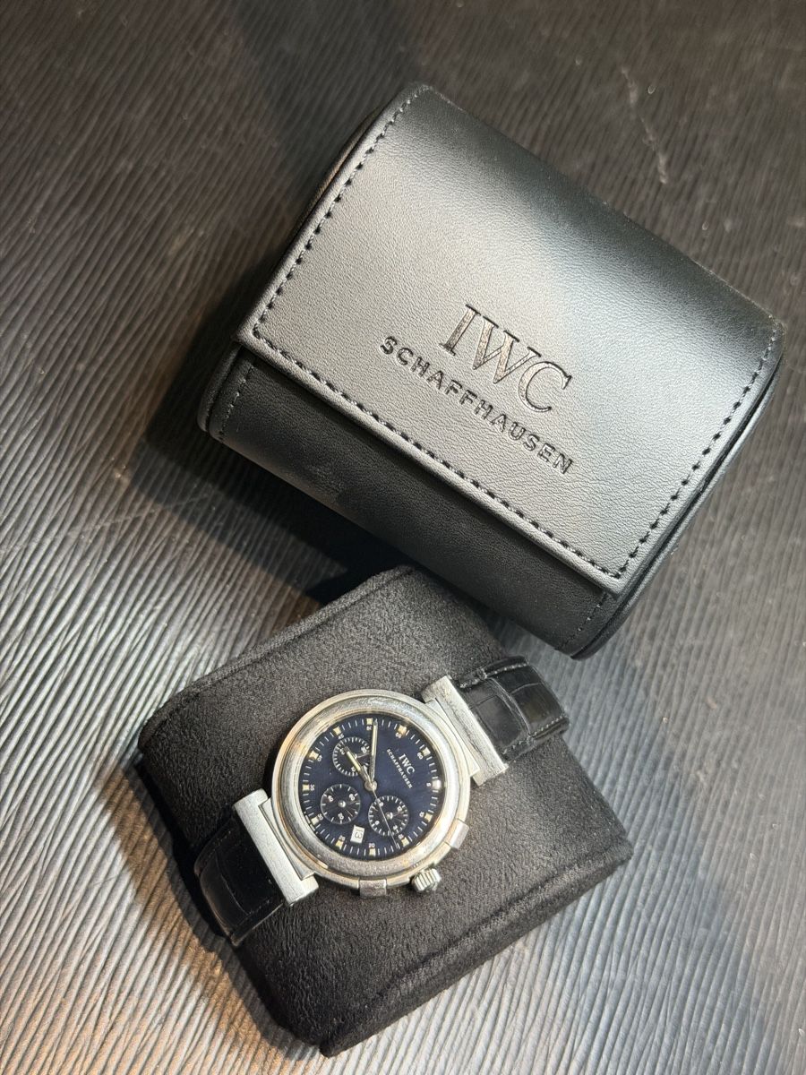 IWC Orologi: IWC Da Vinci SL Chronograph Quarz  – Usato da Winterthur venduto da YSCHU 7