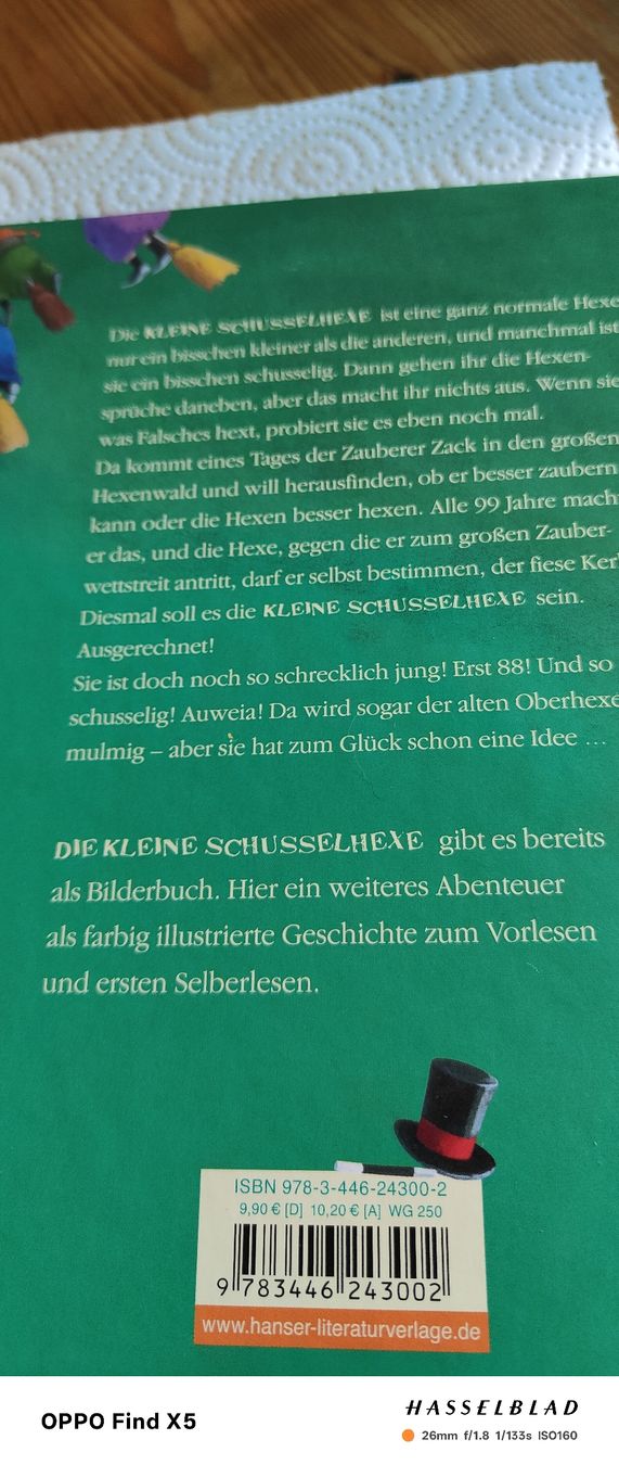 Libri: Die kleine Schusselhexe – Usato da Volken venduto da katz5 2