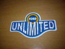 FORD UNLIMITED Aufkleber