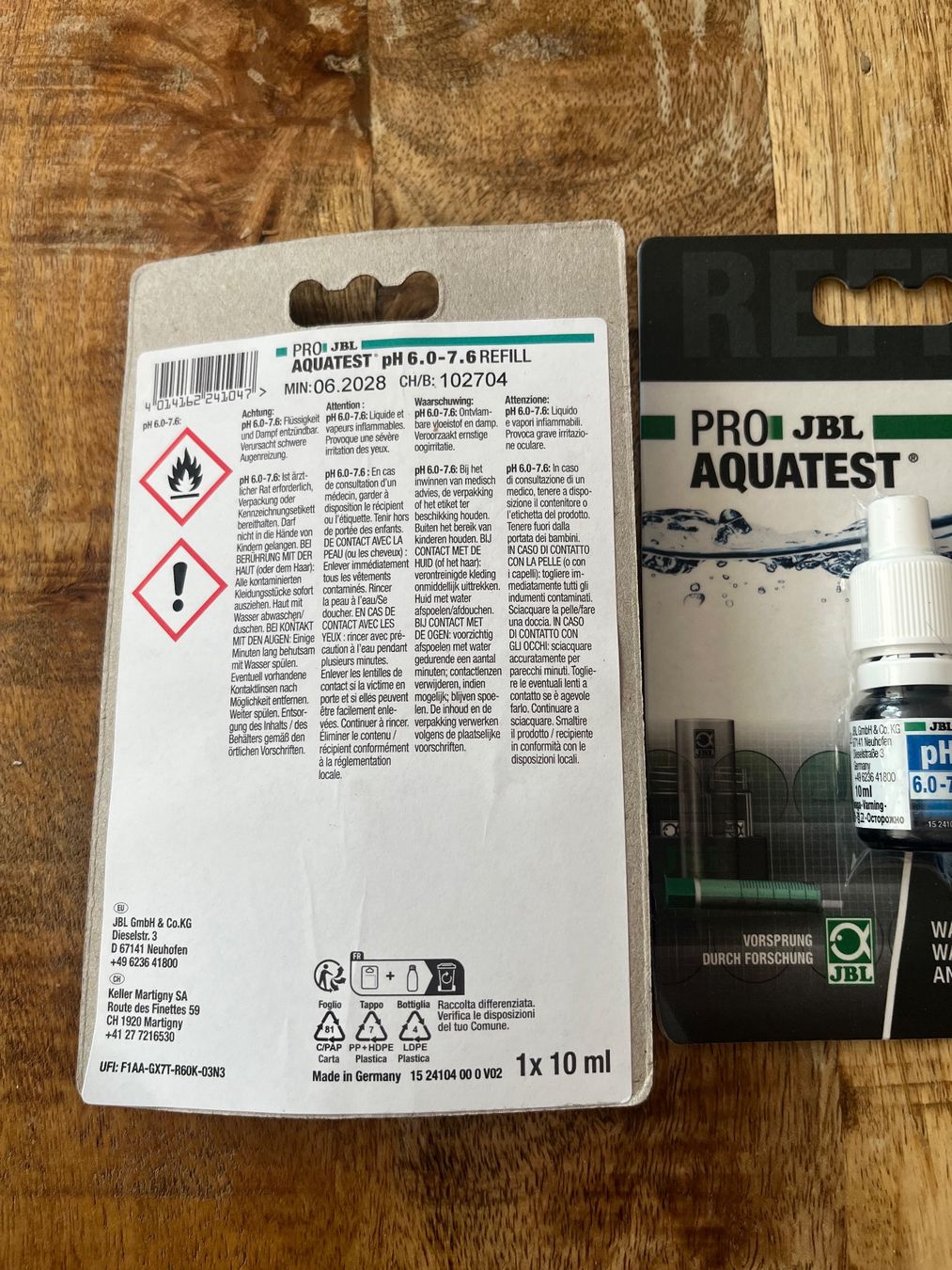 Misurare: Aquarium Wasser tester PH – Nuovo e nell'imballaggio originale da Alpnach Dorf venduto da Oli016 1