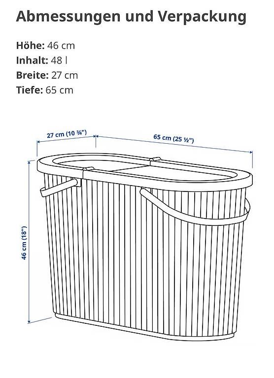 Contenitori & Simili: Dämmang Ikea 46 x 27x 65 – Usato da Frauenfeld venduto da s.wiederkehr 3