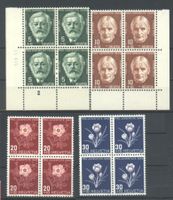 1945, Pro Juventute, Viererblöcke, SBK 28.– **