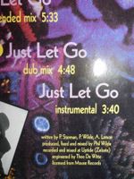 LP - Schallplatte - Extended Mix - Just let go   - Mix