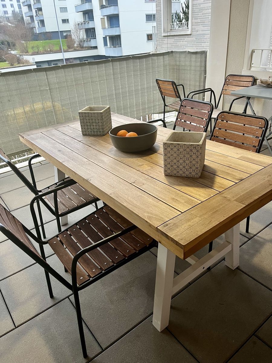 Tische: Esstisch für Balkon oder Garten – Gebraucht aus Zürich von ChristinaTV 2