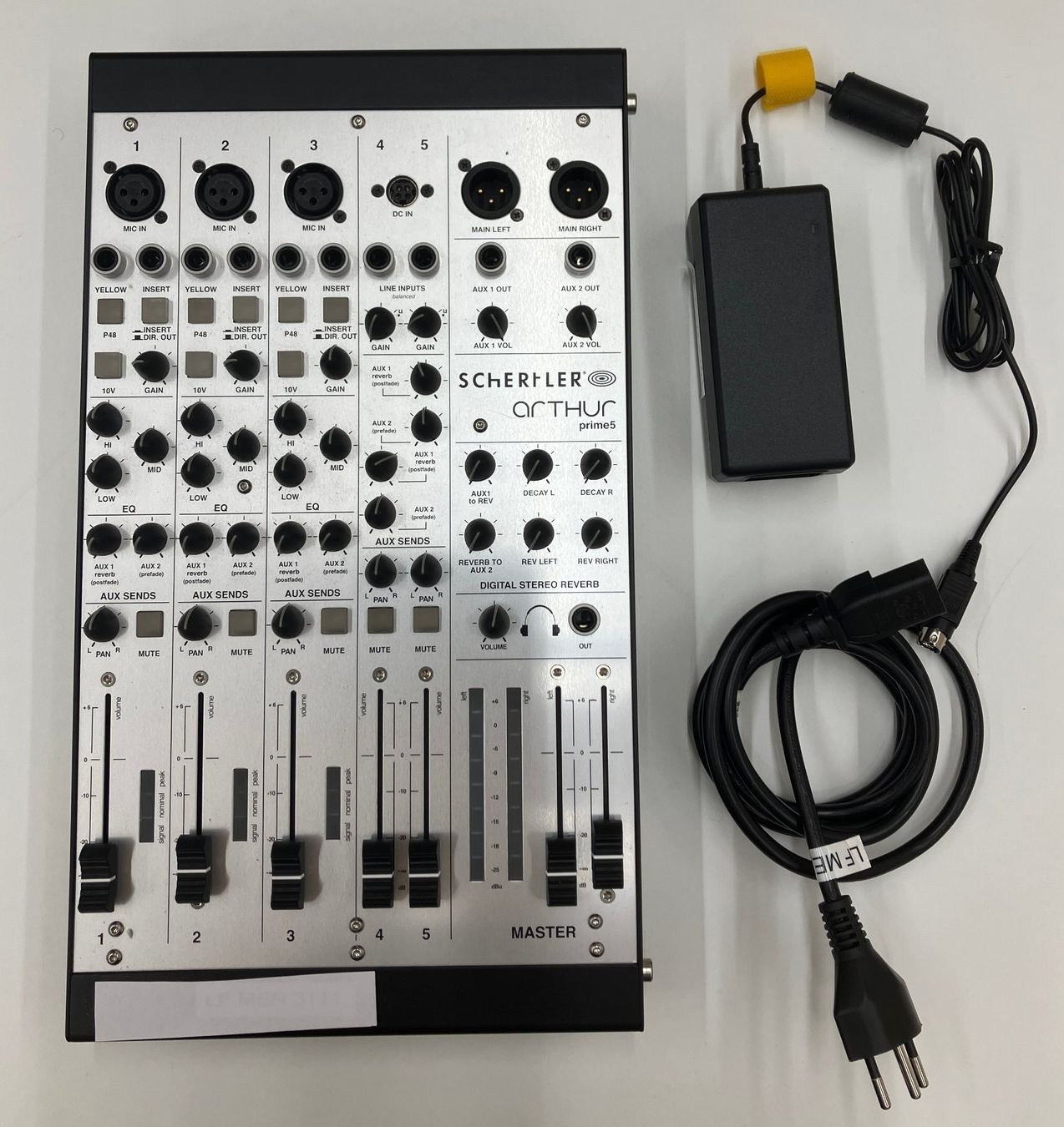 Schertler Console di mixaggio: Mixer Schertler ARTHUR PRIME 5 – Usato da Stabio venduto da dellae