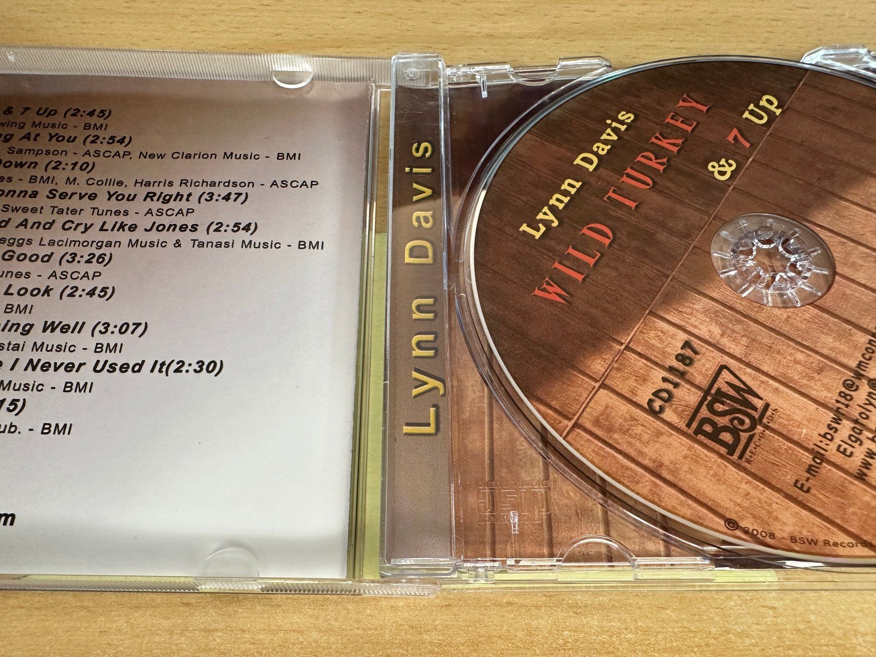 CD: Lynn Davis - Wild Turkey & 7 Up – Usato da Rikon im Tösstal venduto da Alpenmutz 2