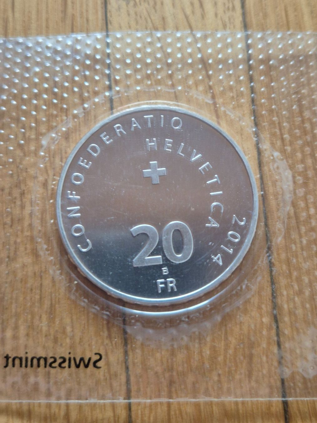 Tutti le monete: 20 Franken 2014 - Jassen - Stgl. - OVP! – Usato da Mels venduto da Goldenfalcon 1