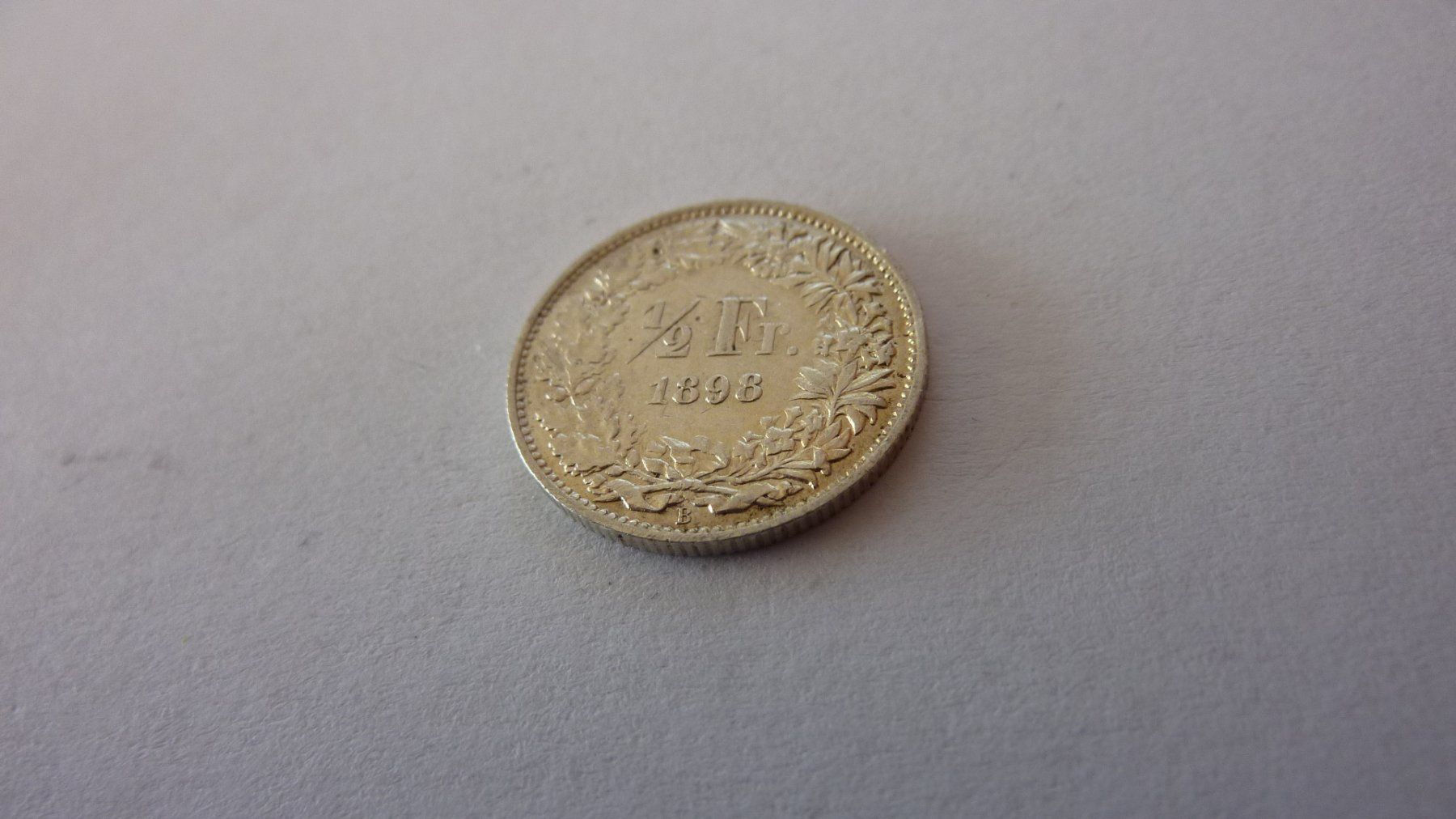Alle Münzen: Uralter Fünfzigräppler 1898, vorzüglich – Neu (gemäss Beschreibung) aus Birrwil von Schnaepli 2