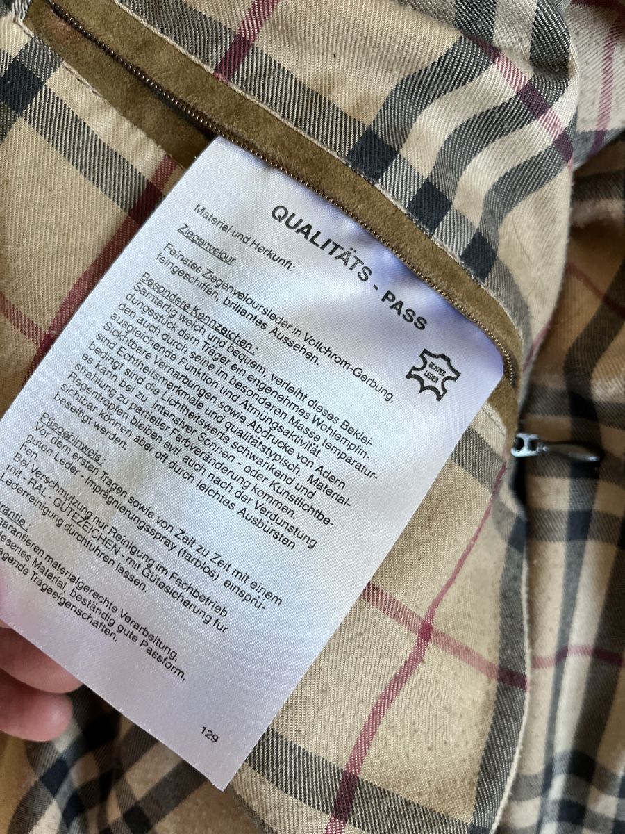 Burberry Vestes: Burberry Bomber Jacket Suede Brown Size XL – D'occasion à Lausanne par Danash 7