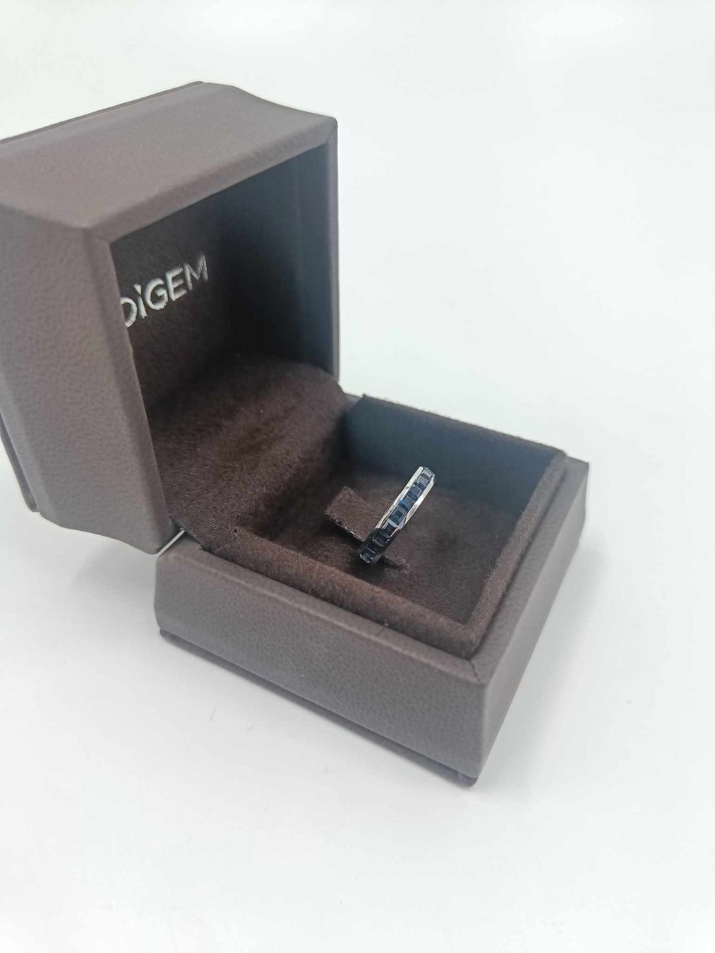 Anelli: ALLIANCE SAPHIR RING IN 750 WEISSGOLD – Usato da Luzern venduto da EdiGem 3