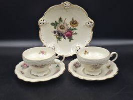 Rosenthal Teeservice Pompadour Moliere Modelle, Selb/Kronach