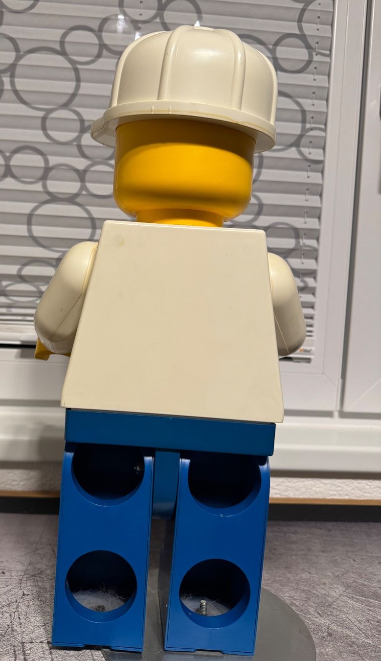 Lego Kit di costruzioni: Lego XXL Werbefigur Bauarbeiter ca. 50cm – Usato da Riedt b. Erlen venduto da Didel74 3