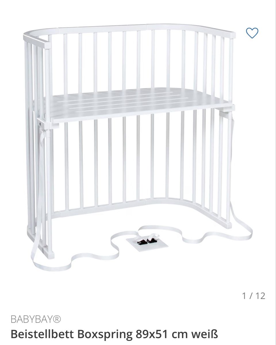 Babybay Berceaux: Babybay Beidtellbett Boxspring – D'occasion à Meilen par babiola