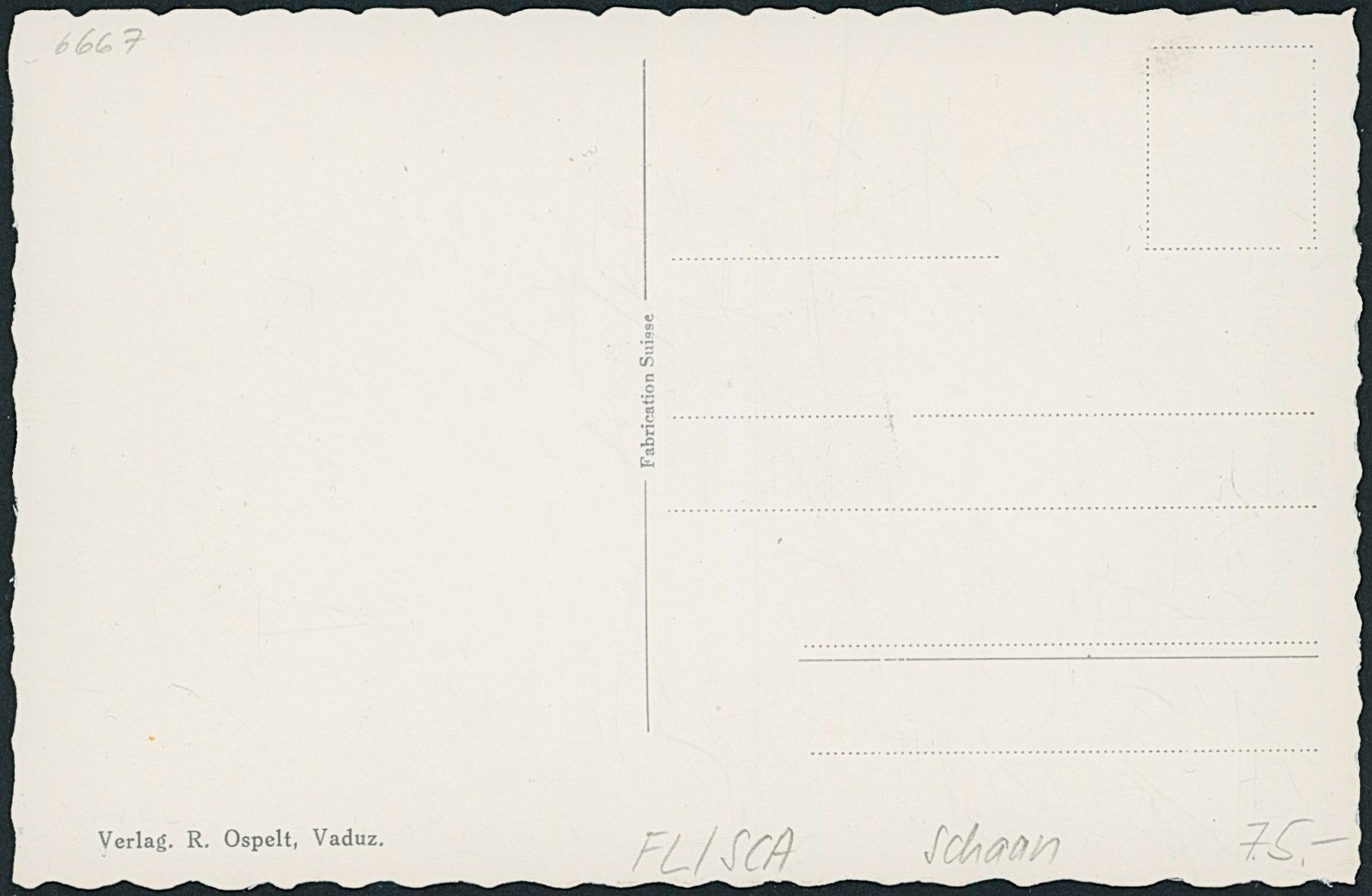 Cartes postales: FL Schaan – Neuf (Voir description) à Schindellegi par dolpitz 1