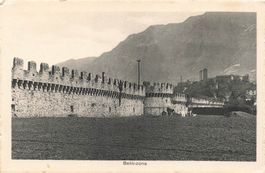 Bellinzona TI Mura cittadine e castelli