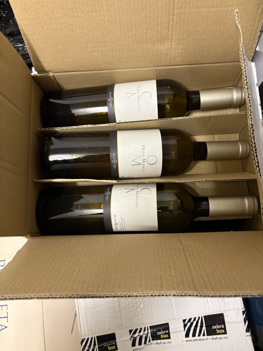 Vino: Oliver Moragues – OM Blanc 2010 – Nuovo e nell'imballaggio originale da Stein AR venduto da Pbachmann0 1