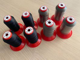 8 Rollen Serafil Faden 200/2