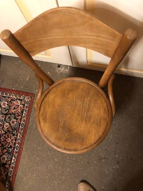 Stühle: Chaise de bistrot – Gebraucht aus Icogne von Pinceau 1