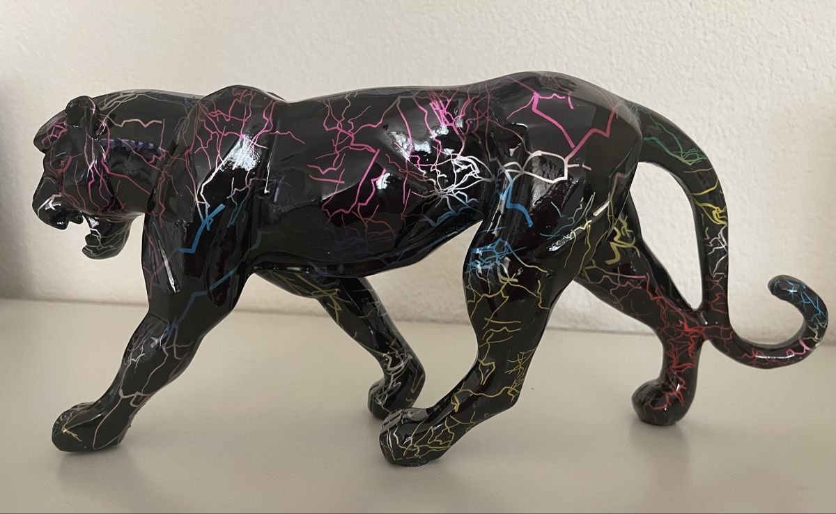 Tutte le decorazioni: Deko Figur Panther  – Nuovo (secondo la descrizione) da Oensingen venduto da antje357 2